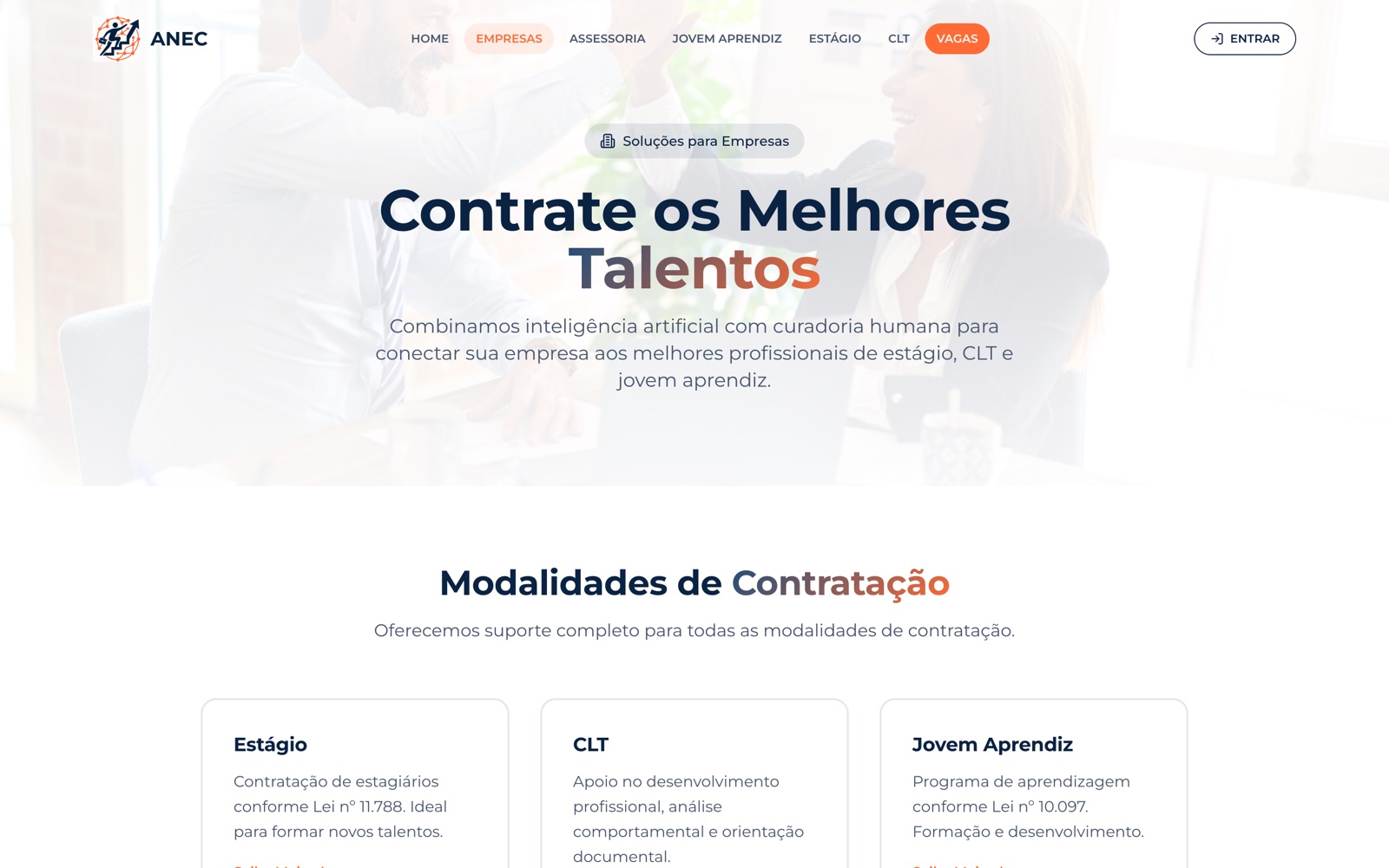 Plataforma de recrutamento